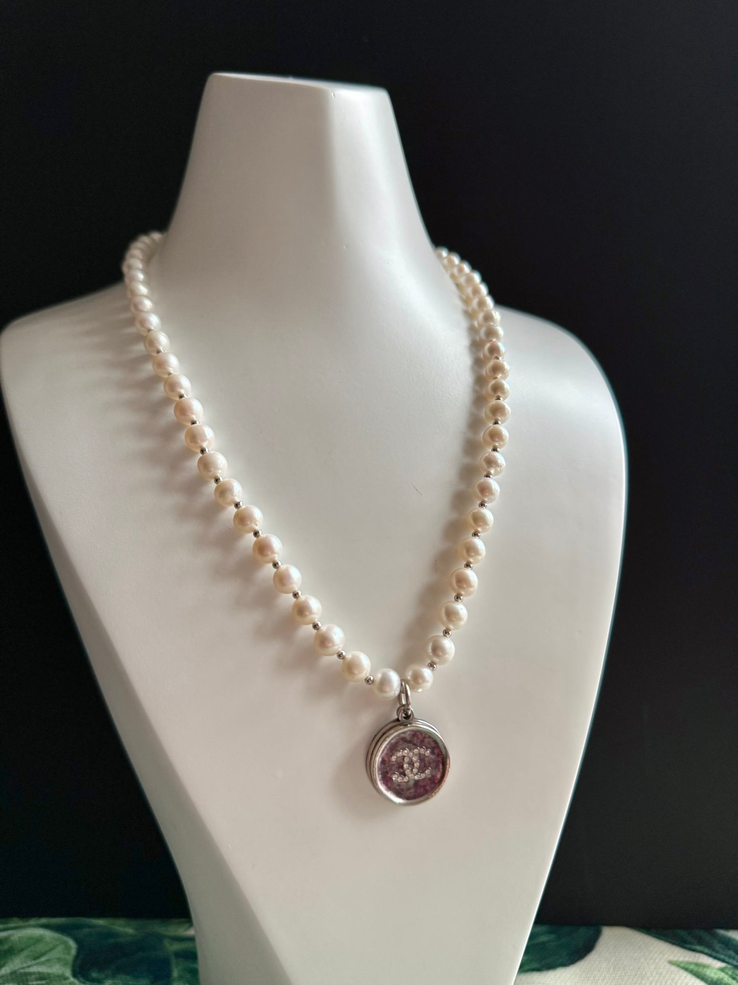 Authentic silver reworked Necklace • SUPER RARE ONE OF A KIND PIECE