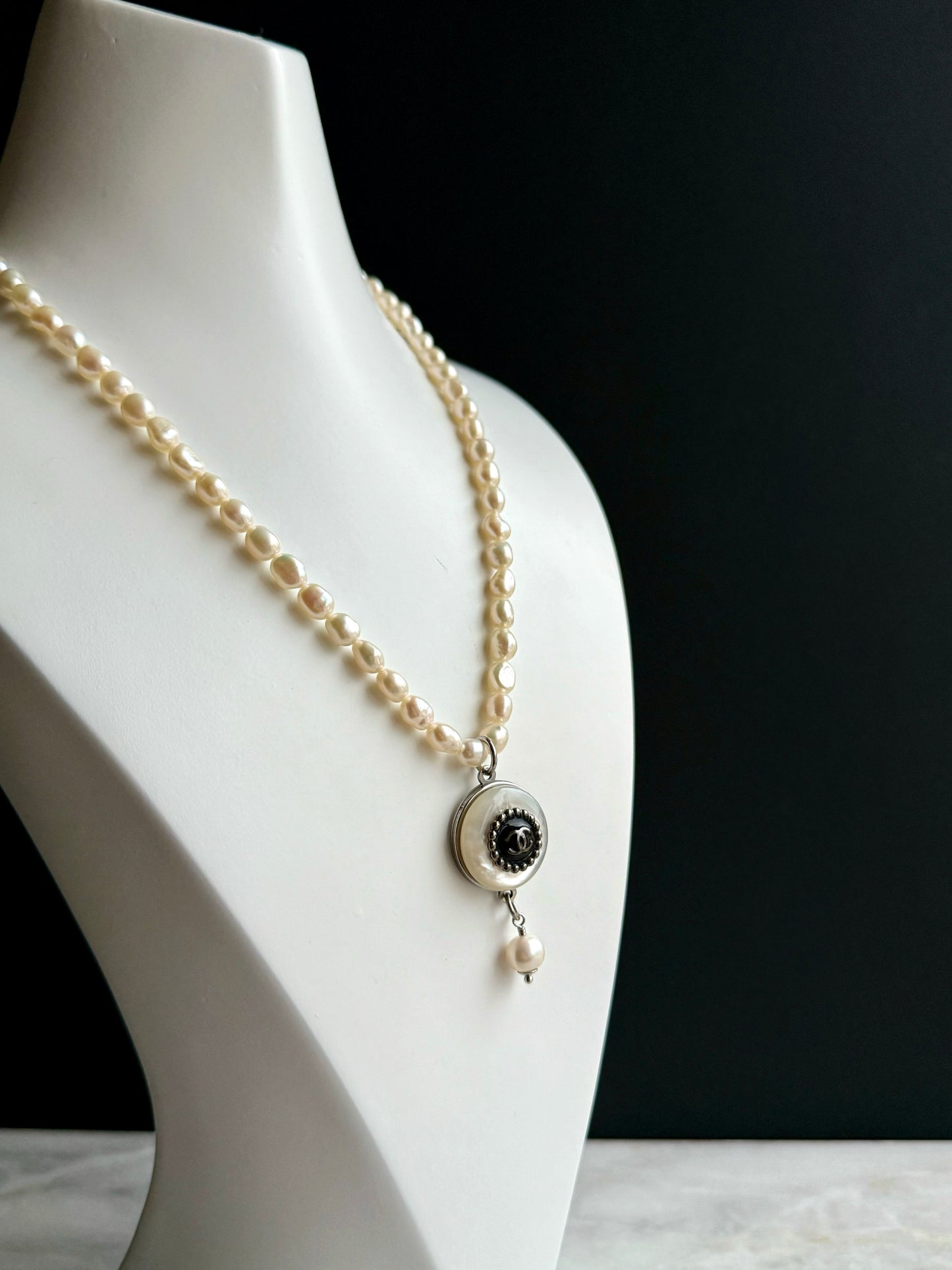 Authentic silver reworked Necklace • SUPER RARE ONE OF A KIND PIECE