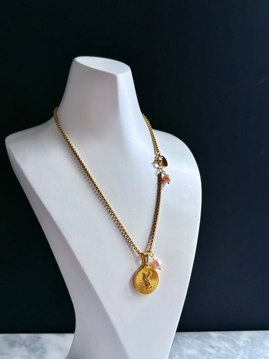 Vintage Authentic gold YSL Necklace • EXTREMELY RARE