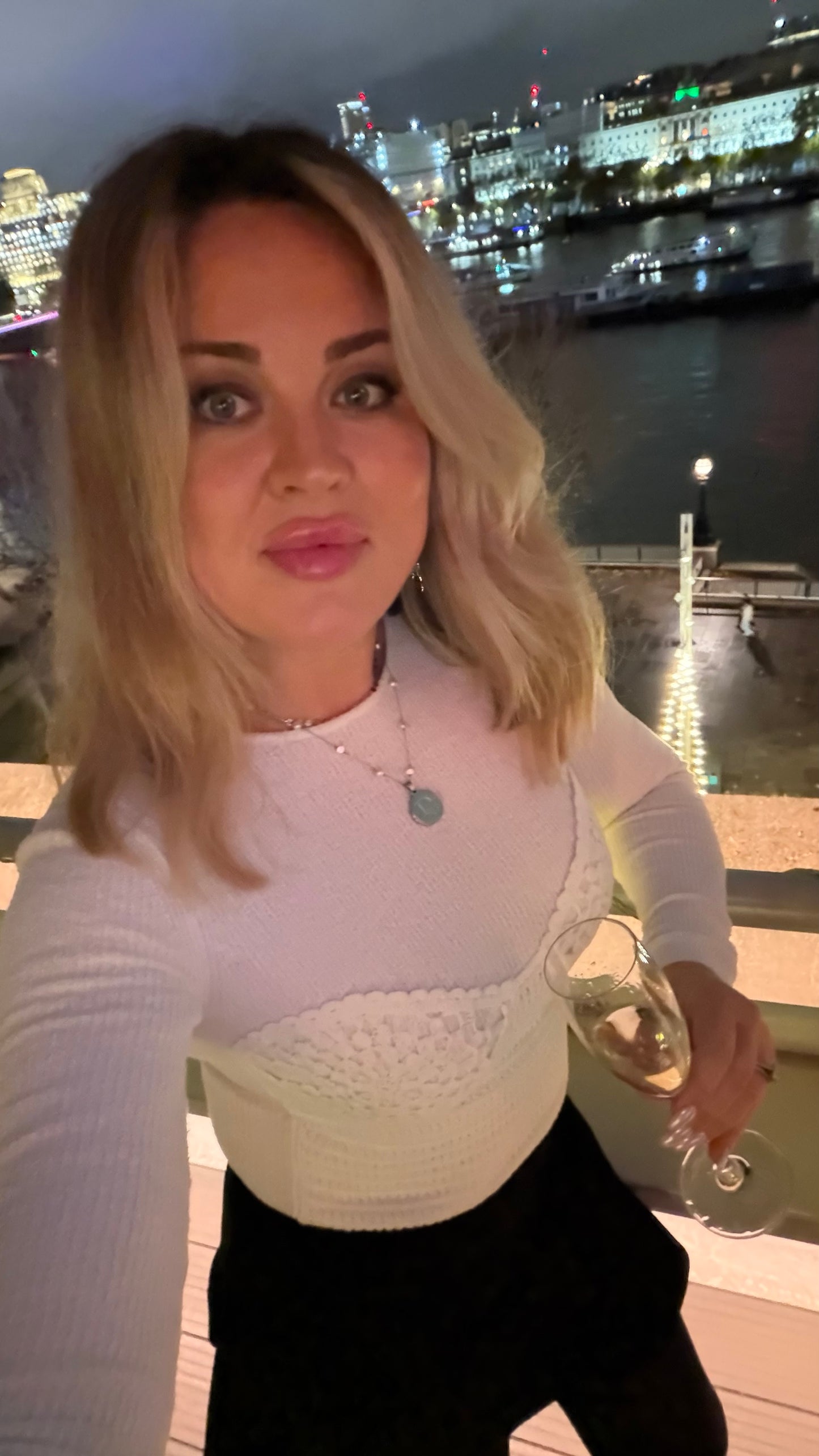 🤍 One of a kind Authentic Reworked Dior charm necklace