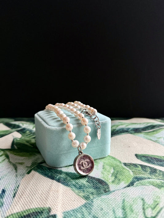 Authentic silver reworked Necklace • SUPER RARE ONE OF A KIND PIECE