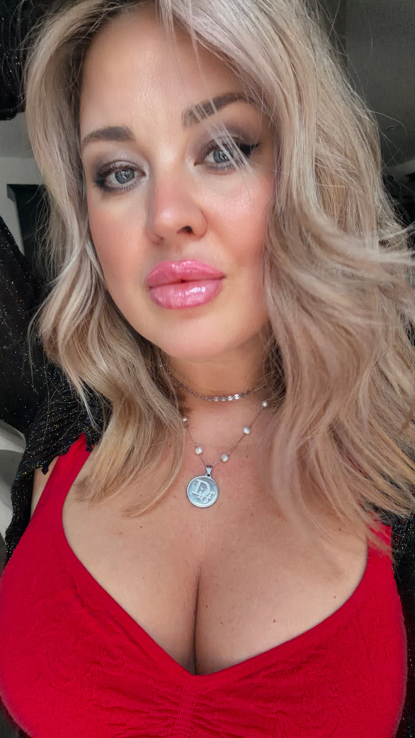 🤍 One of a kind Authentic Reworked Dior charm necklace