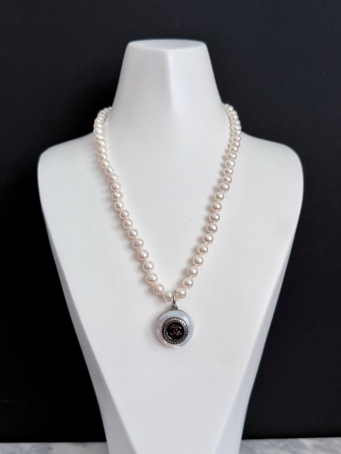 Authentic silver reworked Necklace • SUPER RARE ONE OF A KIND PIECE