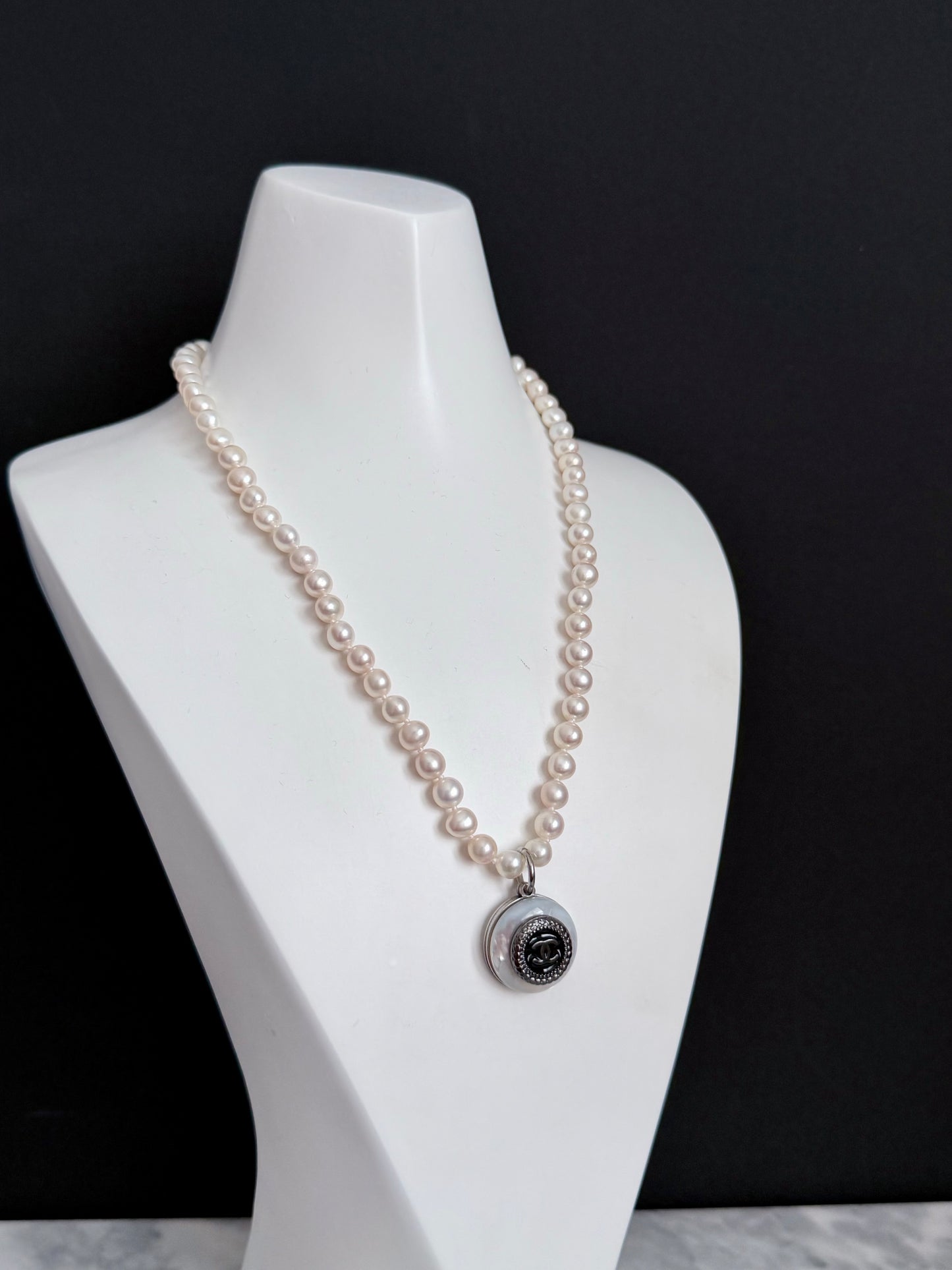 Authentic silver reworked Necklace • SUPER RARE ONE OF A KIND PIECE