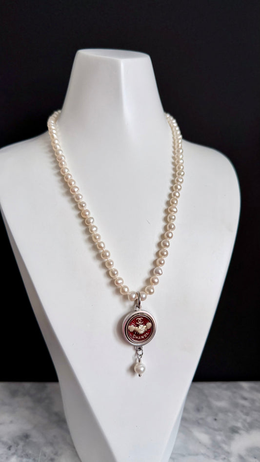 ❤️ Authentic silver reworked Necklace • SUPER RARE ONE OF A KIND PIECE