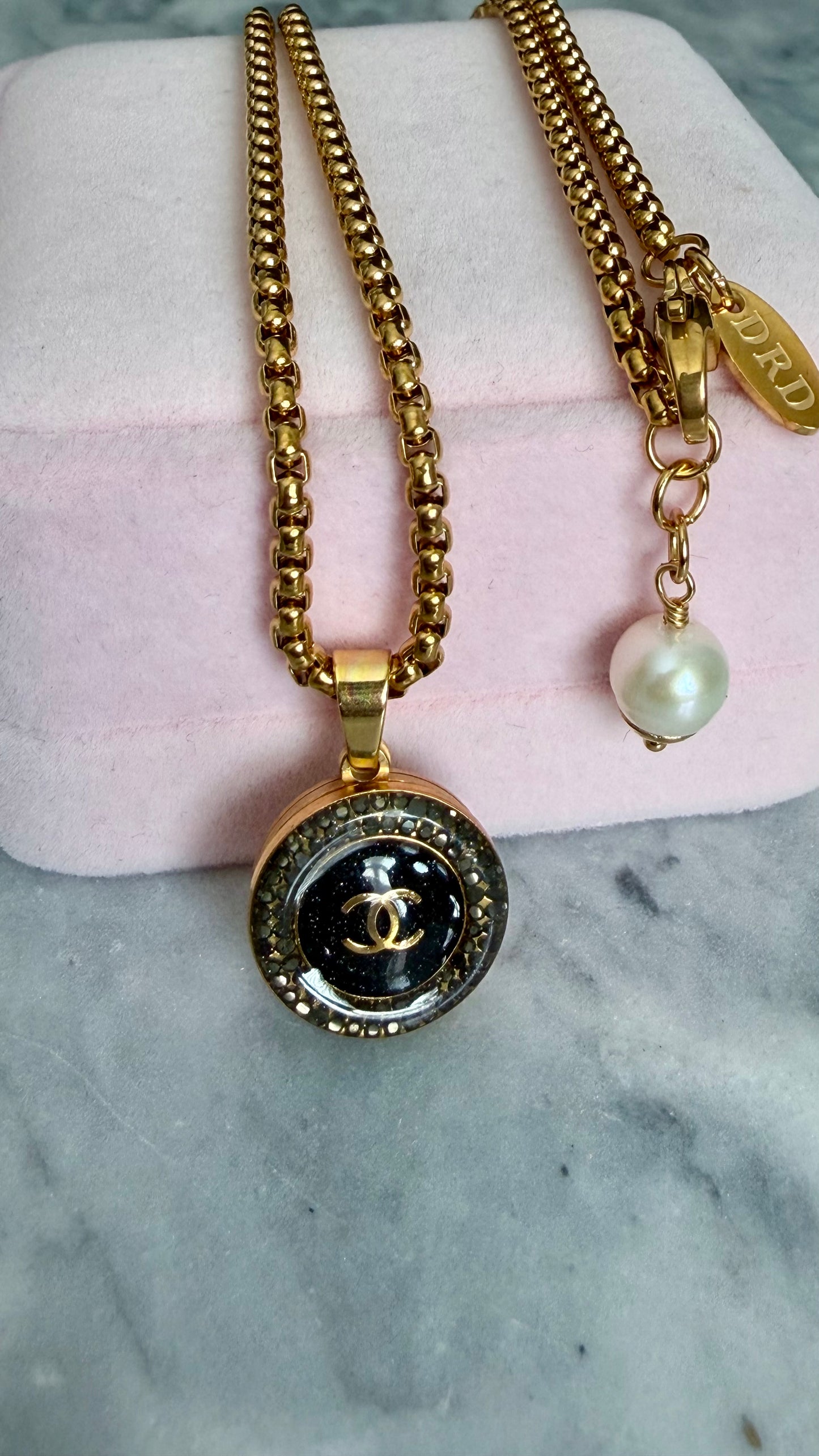 ❤️ reworked button necklace