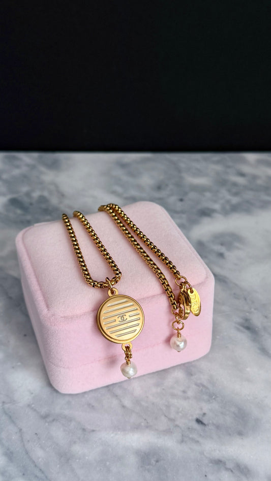 ❤️ reworked button necklace