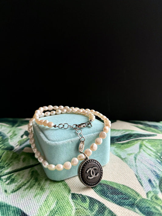Authentic silver reworked Necklace • SUPER RARE ONE OF A KIND PIECE