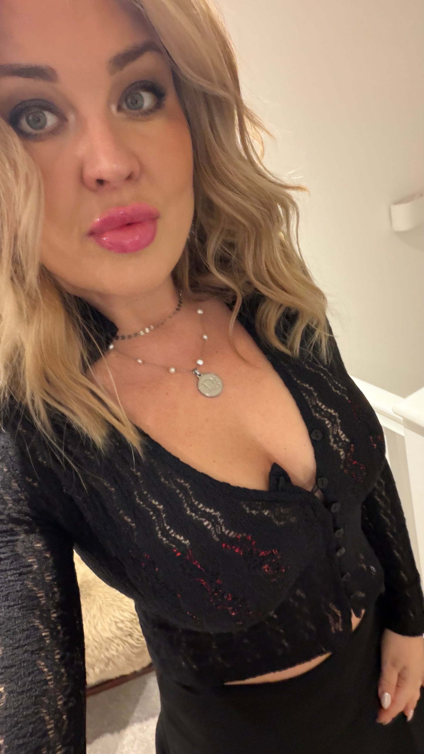 🤍 One of a kind Authentic Reworked Dior charm necklace