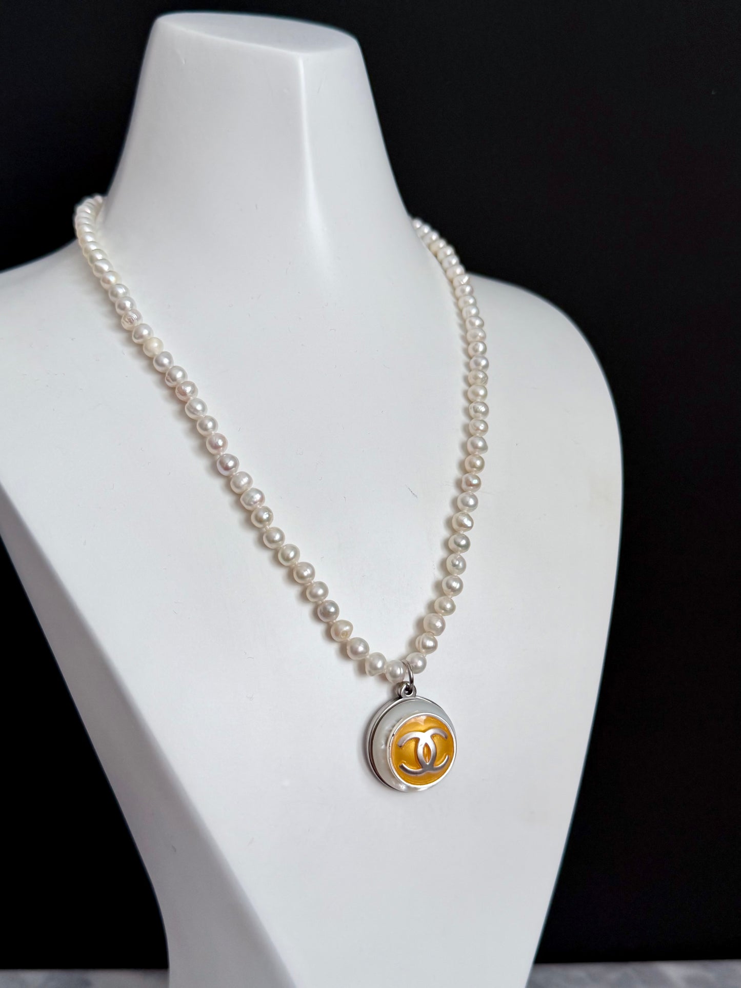 Authentic silver reworked Necklace • SUPER RARE ONE OF A KIND PIECE