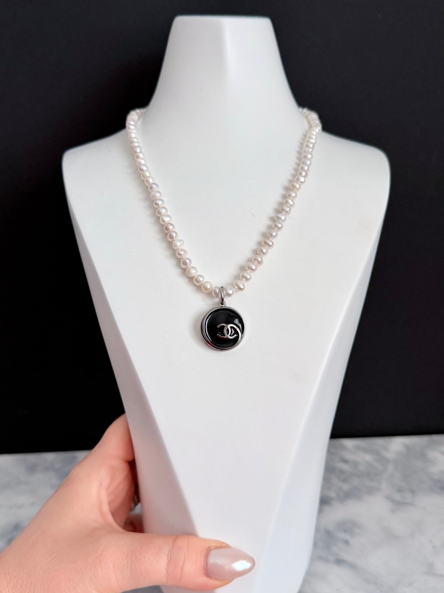 🖤 Authentic silver reworked Necklace • SUPER RARE ONE OF A KIND PIECE