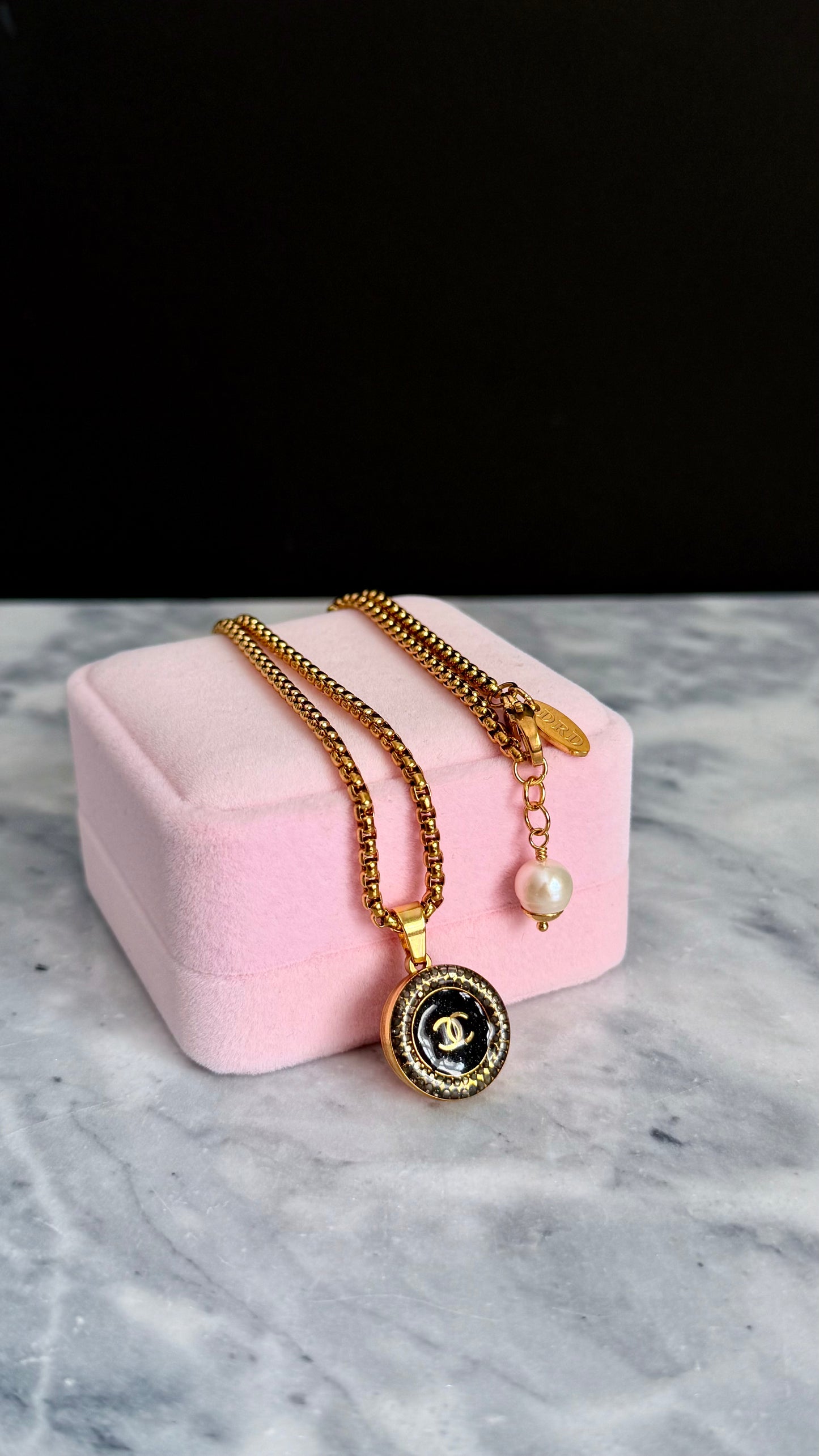 ❤️ reworked button necklace