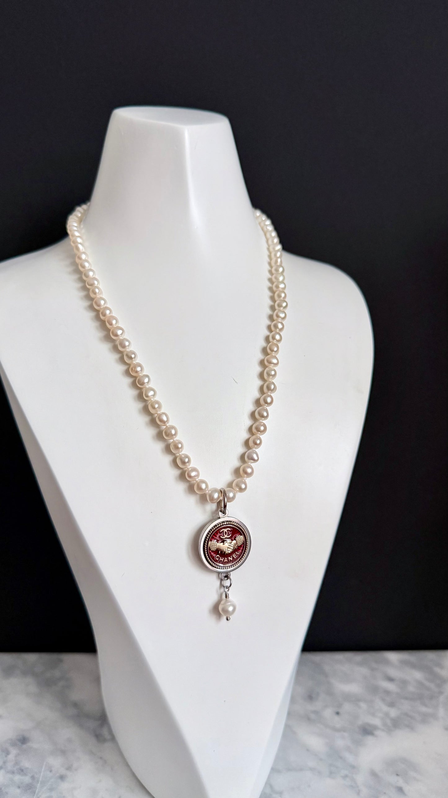 ❤️ Authentic silver reworked Necklace • SUPER RARE ONE OF A KIND PIECE