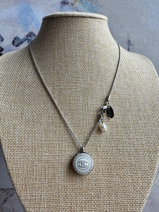 RARE One of a kind Authentic Reworked button necklace